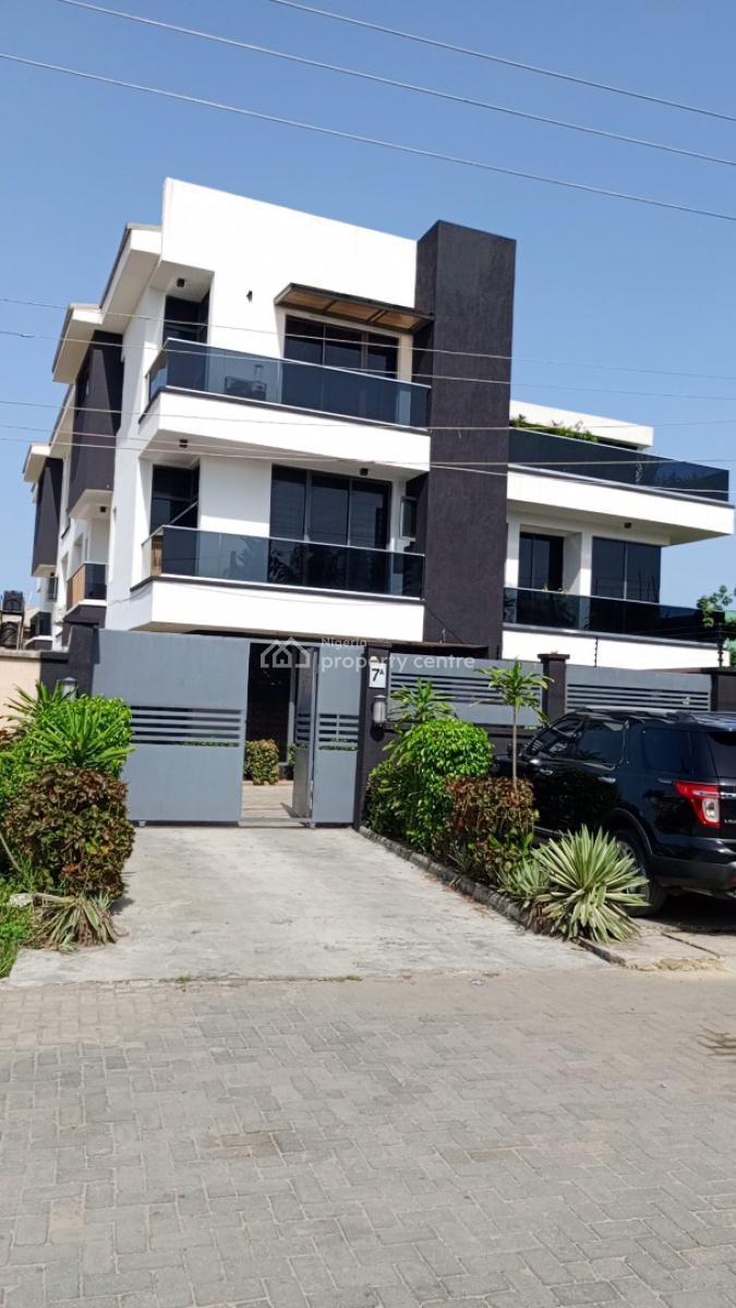 Luxury 4 Bedroom Semi Detached Duplex, Kensington Oribabor, Alpha Beach, Atlantic View Estate, Igbo Efon, Lekki, Lagos, Semi-detached Duplex for Rent