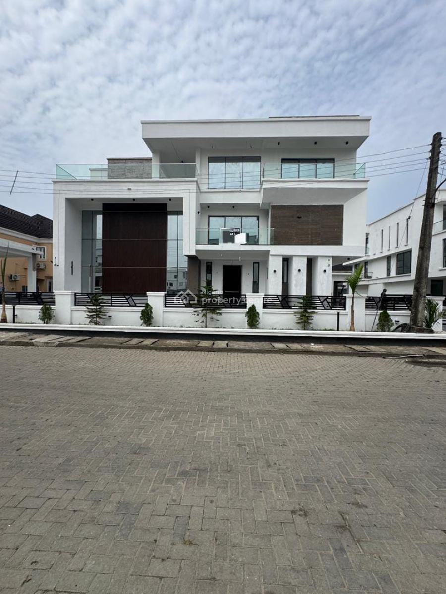 Gigantic 6 Bedroom Detached Duplex with Private Elevator,swimming Pool, Osapa, Lekki, Lagos, Detached Duplex for Sale