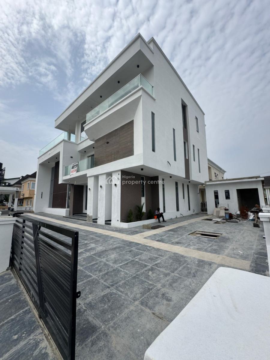 Gigantic 6 Bedroom Detached Duplex with Private Elevator,swimming Pool, Osapa, Lekki, Lagos, Detached Duplex for Sale