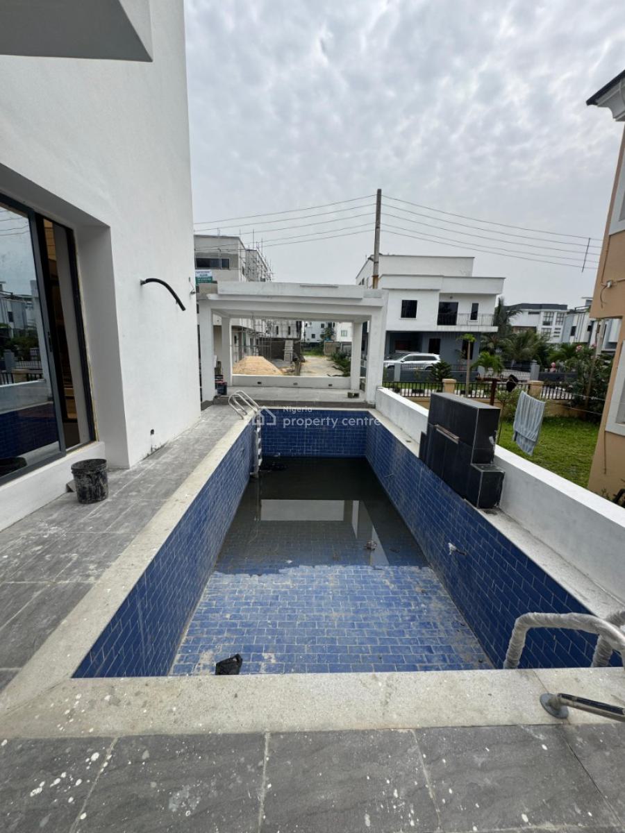 Gigantic 6 Bedroom Detached Duplex with Private Elevator,swimming Pool, Osapa, Lekki, Lagos, Detached Duplex for Sale
