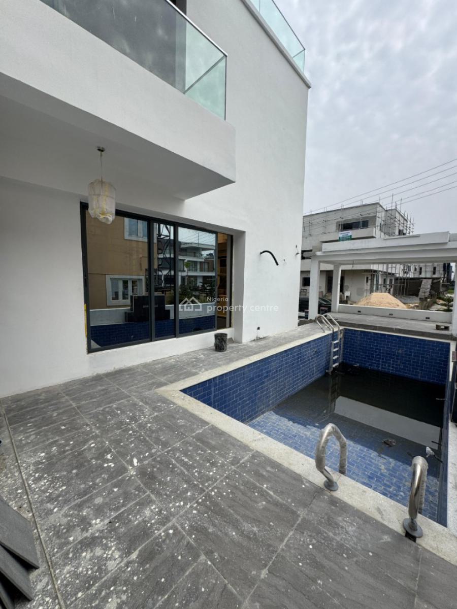 Gigantic 6 Bedroom Detached Duplex with Private Elevator,swimming Pool, Osapa, Lekki, Lagos, Detached Duplex for Sale