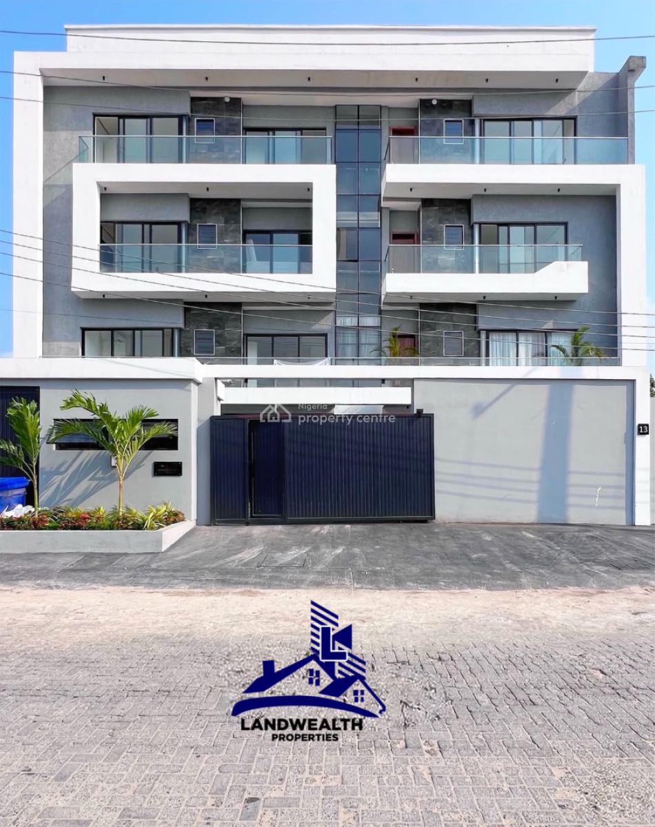 Fully Serviced  2 Bedroom Apartments with Elevator, Swimming Pool, Gym, Lekki Phase 1, Lekki, Lagos, Flat / Apartment for Sale