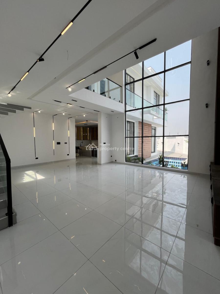 5 Bedroom Fully Detached Duplex with Bq and Swimming Pool, Chevron Drive, Lekki Expressway, Lekki, Lagos, Detached Duplex for Sale