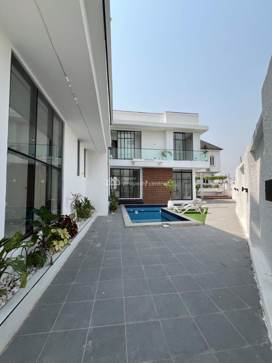 5 Bedroom Fully Detached Duplex with Bq and Swimming Pool, Chevron Drive, Lekki Expressway, Lekki, Lagos, Detached Duplex for Sale