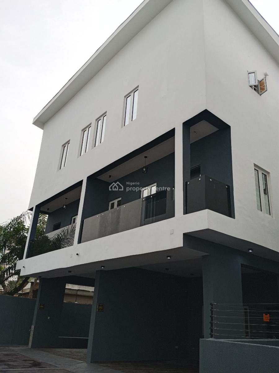 4 Bedroom Terraced Duplex, Olorunibe Street, Wemabod Estate, Adeniyi Jones, Ikeja, Lagos, Flat / Apartment for Sale