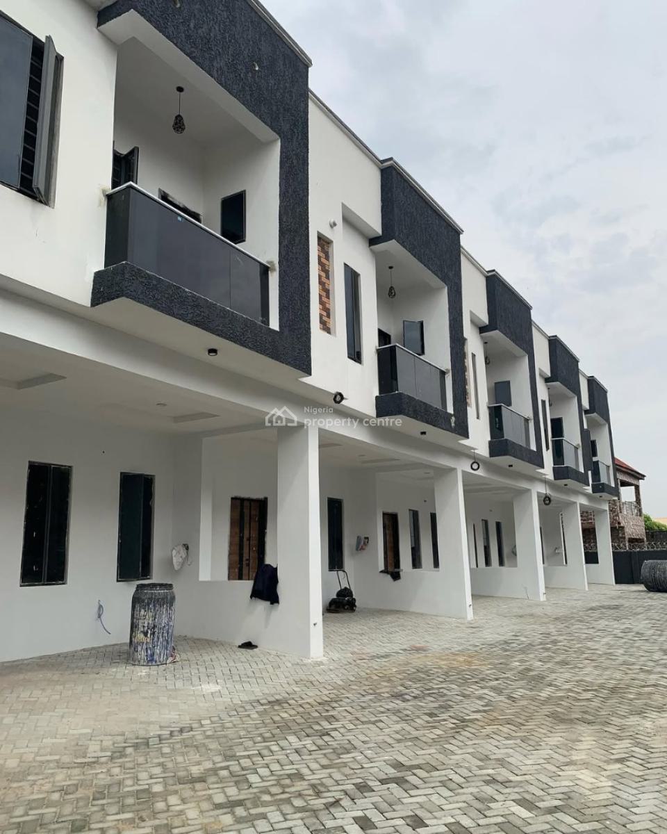 Ultra Modern Luxurious Spacious 4 Bedroom Terrace Duplex with Bq, Abraham Adesanya Ogombo Road, Okun-ajah, Ajah, Lagos, Terraced Duplex for Sale