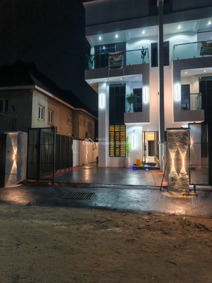 Newly Built and Well Finished 5br Semi Detached Duplex with 1rm, Harmony Enclave Estate Off Adeniyi Jones Avenue, Ikeja, Lagos, Semi-detached Duplex for Sale