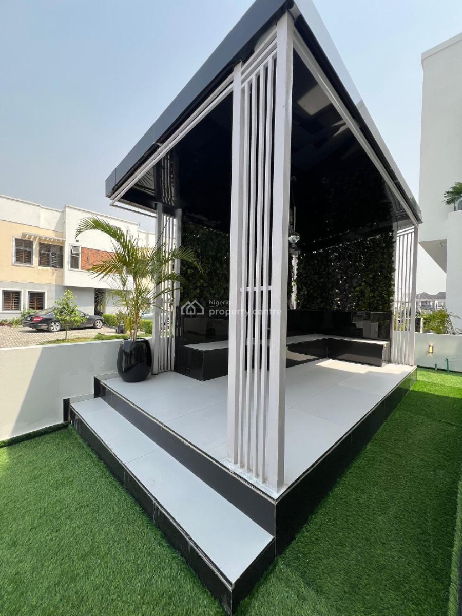 Spacious 5 Bedroom Detaced Duplex with Bq, Cinema, Rooftop Terrace, Chevron Toll Gate, Lekki, Lagos, Detached Duplex for Sale