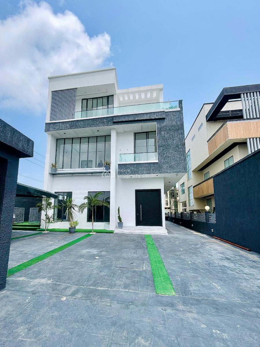 Luxury 5bedroom Detached Duplex with Home Elevator,cinema ,pool&bq, Osapa, Lekki, Lagos, Detached Duplex for Sale