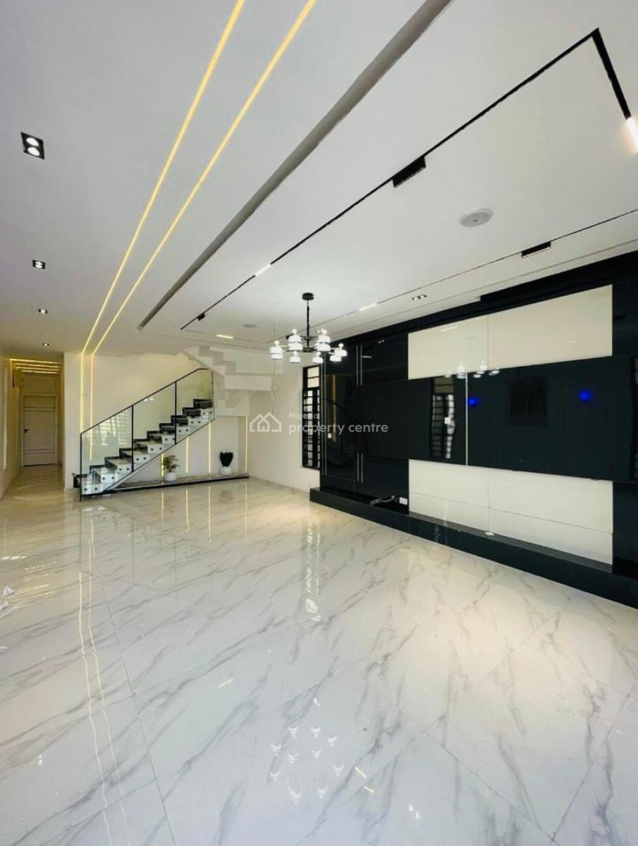 Delightful Exquisite Standard 5 Bedroom Super Luxury Home with Fantast, Chevron, Lekki, Lagos, Detached Duplex for Rent