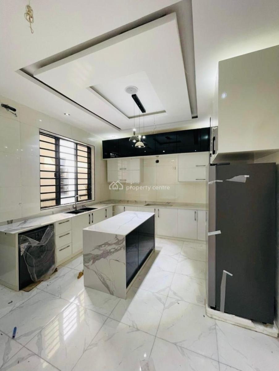 Delightful Exquisite Standard 5 Bedroom Super Luxury Home with Fantast, Chevron, Lekki, Lagos, Detached Duplex for Rent