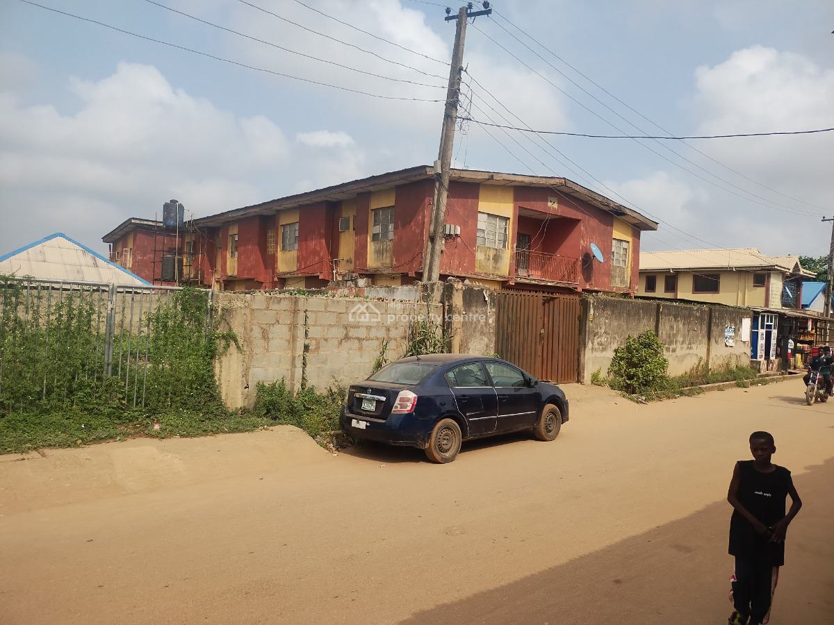 Block of 4 Flats of 3 Bedroom Flat, Off Olaniyi Street, Abule Egba, Agege, Lagos, Block of Flats for Sale