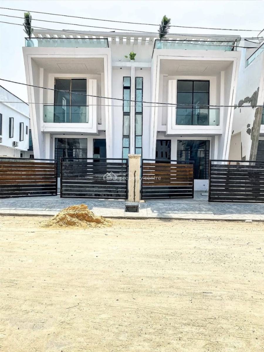 Modern 4 Bedroom Semi Detached House, Ikota, Lekki, Lagos, Semi-detached Duplex for Sale