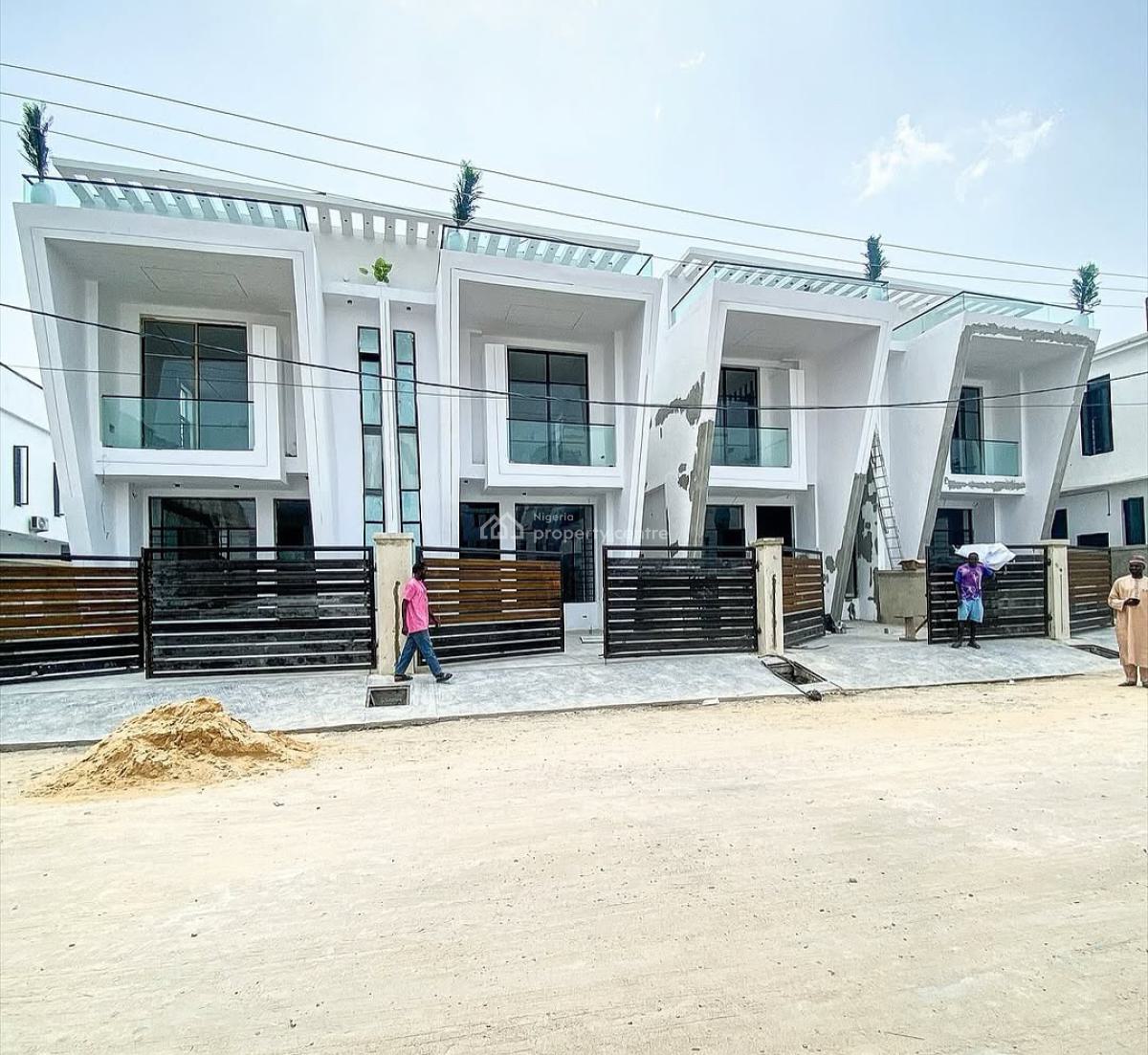 Modern 4 Bedroom Semi Detached House, Ikota, Lekki, Lagos, Semi-detached Duplex for Sale