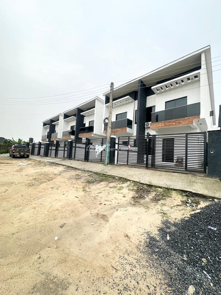 Spaciously Built Brand New 4 Bedroom Semi Detached Duplex, Abraham Adesanya, Ajah, Lagos, Semi-detached Duplex for Sale