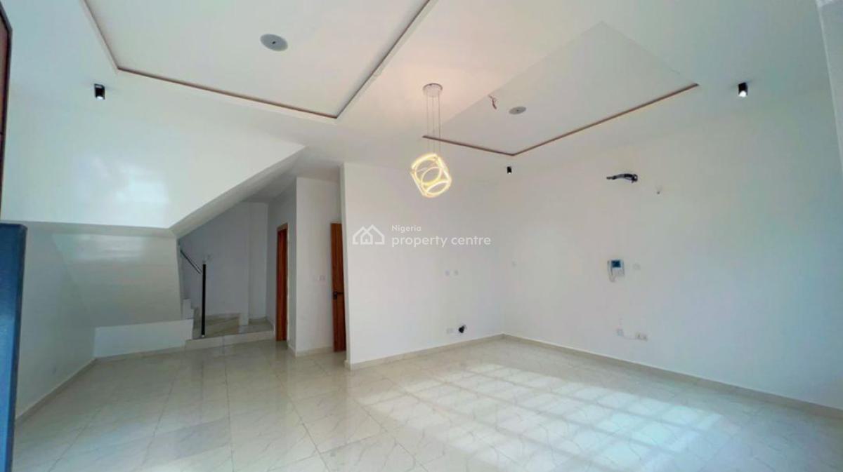 New Luxury Standard Ensuit 3 Bedrooms Terraced House with 1 Bedroom Bq, Ologolo, Lekki, Lagos, House for Sale