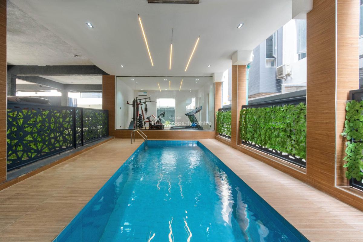 a  Fully Automated 2 Bedroom Apartment with Pool, Gym & Snooker, Ikate, Lekki, Lagos, Flat / Apartment Short Let