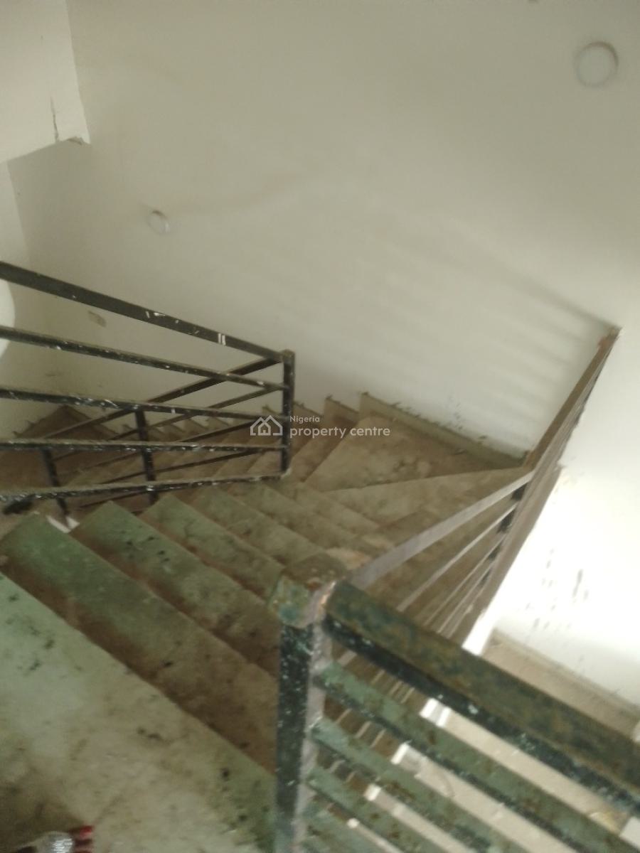 Partially Completed Terrace Duplet with a Bq, Grenadine, Sangotedo, Ajah, Lagos, Terraced Duplex for Sale
