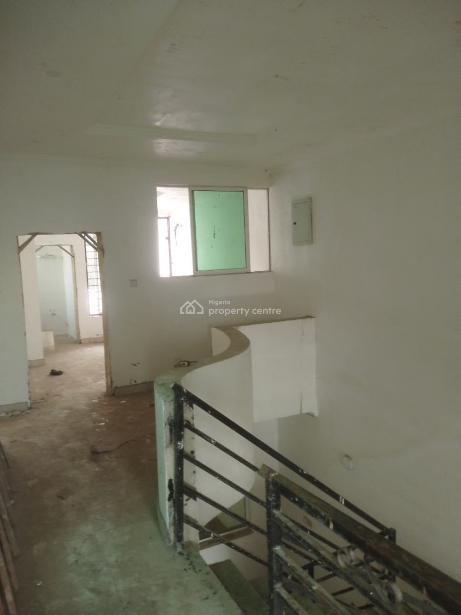 Partially Completed Terrace Duplet with a Bq, Grenadine, Sangotedo, Ajah, Lagos, Terraced Duplex for Sale