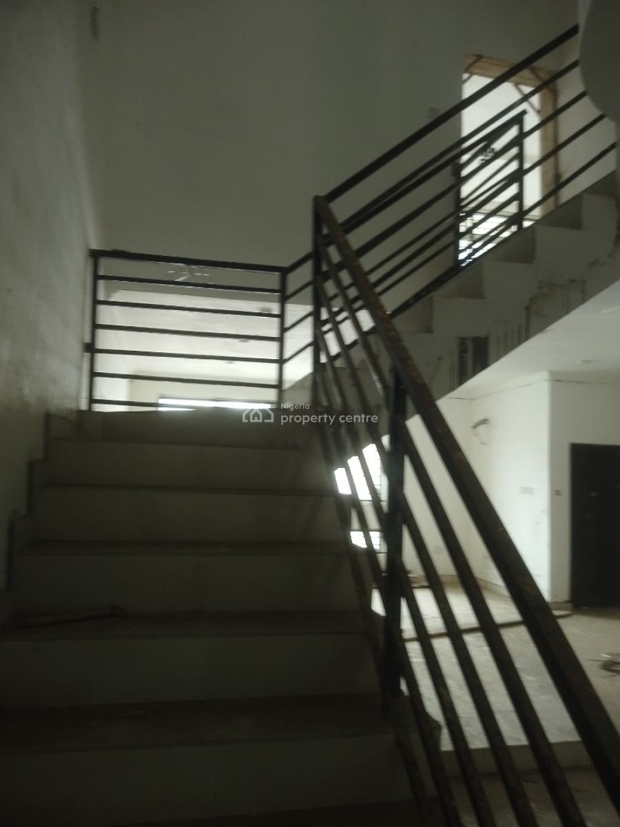Partially Completed Terrace Duplet with a Bq, Grenadine, Sangotedo, Ajah, Lagos, Terraced Duplex for Sale