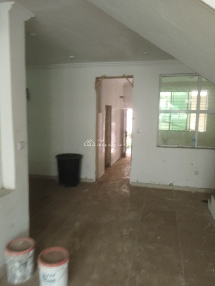 Partially Completed Terrace Duplet with a Bq, Grenadine, Sangotedo, Ajah, Lagos, Terraced Duplex for Sale