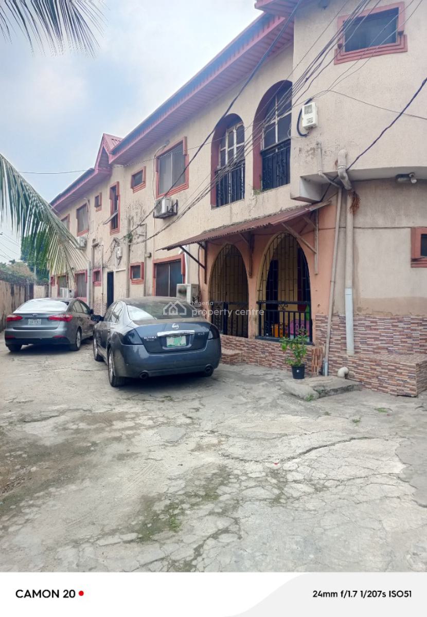 a Story Building Standard on a Standard Plot That Contain 4flat of 3be, Yaba, Lagos, Block of Flats for Sale