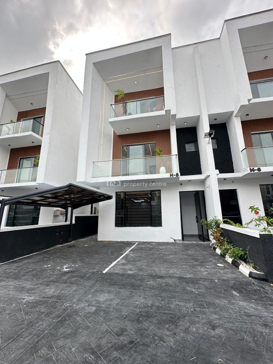 Spacious Luxury 4 Bedroom Semi-detached Duplex with Bq and Pool, Orchid, Lekki, Lagos, Semi-detached Duplex for Sale