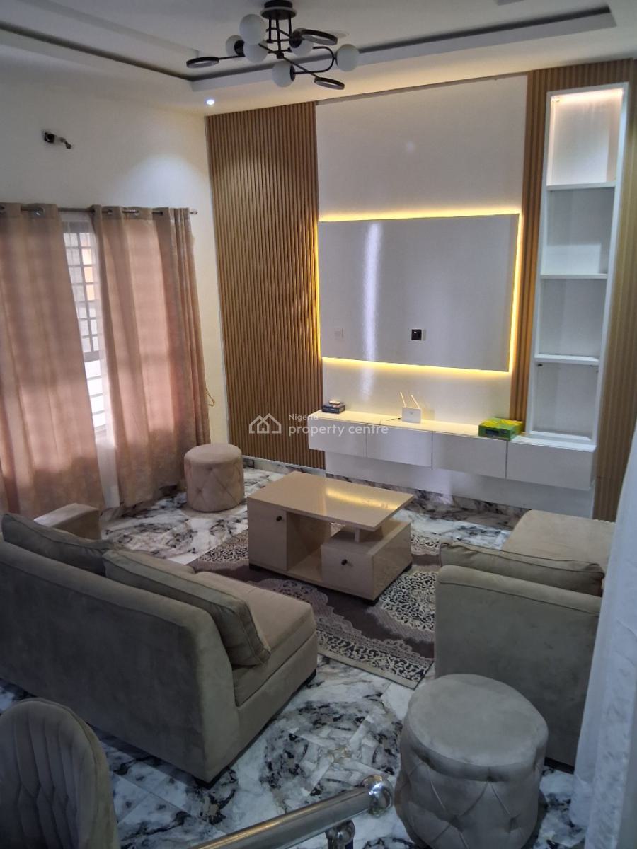 Fully Furnished 3bdroom Terrace Duplex + Bq Self Serviced, Atlantic Nominee Estate Ajah, General Paint, Sangotedo, Ajah, Lagos, Terraced Duplex for Rent