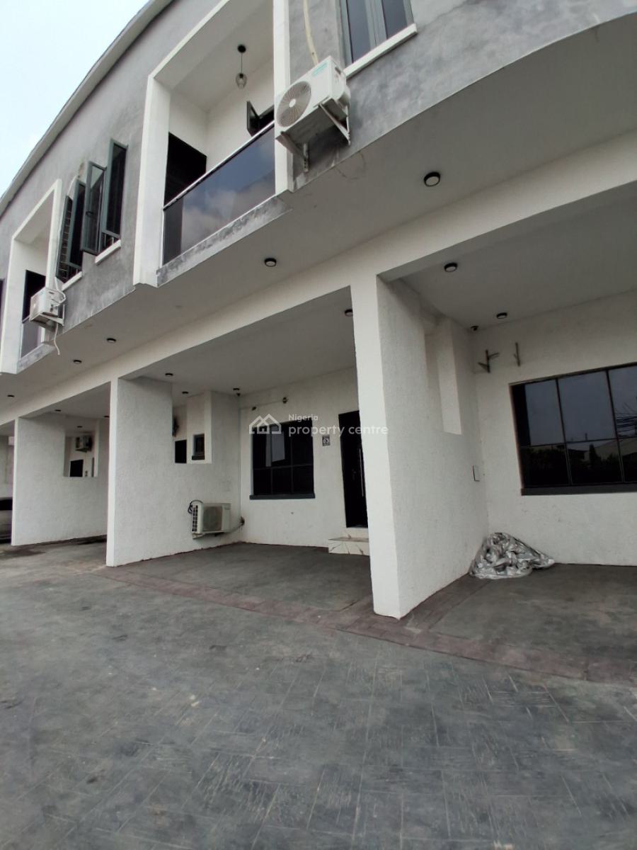 Fully Furnished 3bdroom Terrace Duplex + Bq Self Serviced, Atlantic Nominee Estate Ajah, General Paint, Sangotedo, Ajah, Lagos, Terraced Duplex for Rent