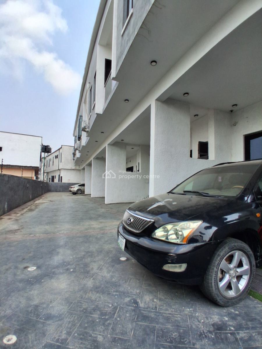 Fully Furnished 3bdroom Terrace Duplex + Bq Self Serviced, Atlantic Nominee Estate Ajah, General Paint, Sangotedo, Ajah, Lagos, Terraced Duplex for Rent