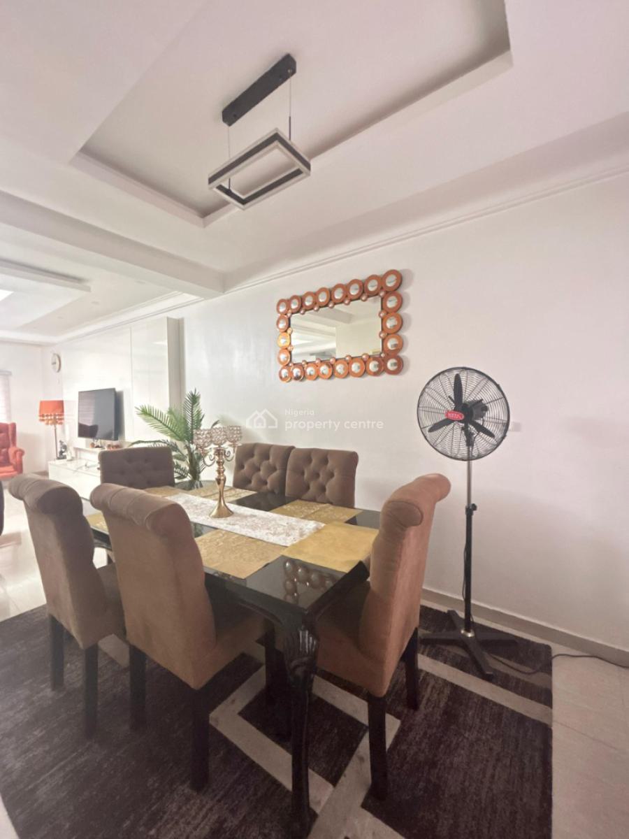 Furnished 4bedroom Terrace Duplex with Bq and Inverter, Lekki Right, Lekki Phase 1, Lekki, Lagos, Terraced Duplex for Rent