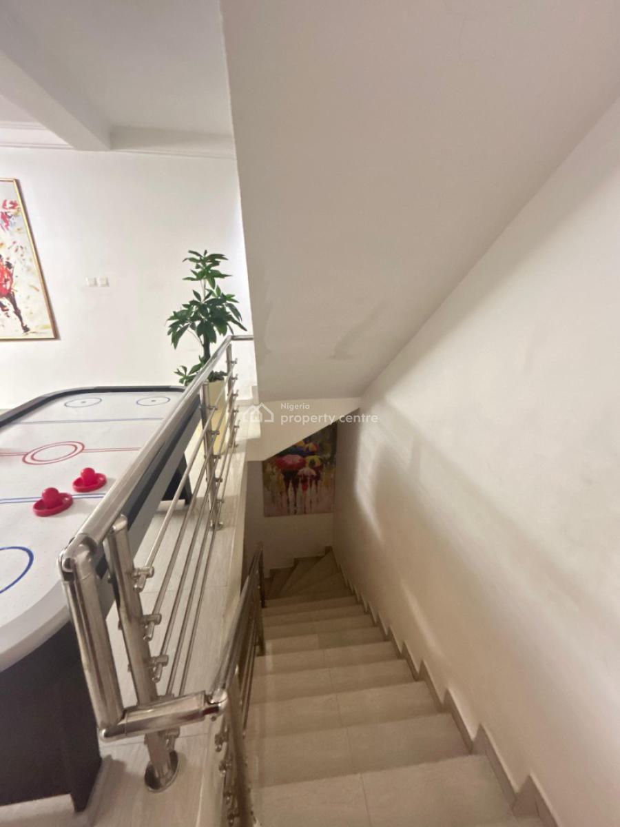 Furnished 4bedroom Terrace Duplex with Bq and Inverter, Lekki Right, Lekki Phase 1, Lekki, Lagos, Terraced Duplex for Rent