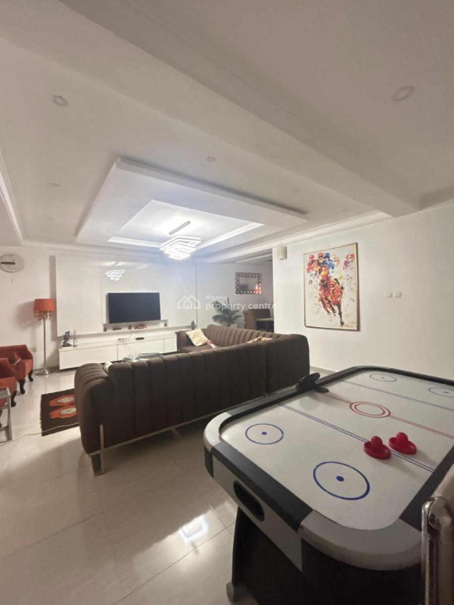 Furnished 4bedroom Terrace Duplex with Bq and Inverter, Lekki Right, Lekki Phase 1, Lekki, Lagos, Terraced Duplex for Rent