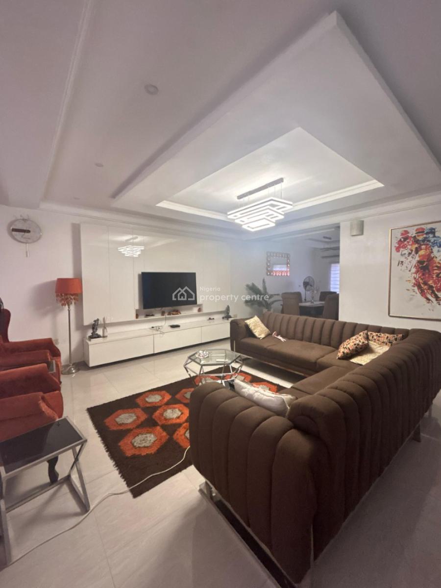 Furnished 4bedroom Terrace Duplex with Bq and Inverter, Lekki Right, Lekki Phase 1, Lekki, Lagos, Terraced Duplex for Rent