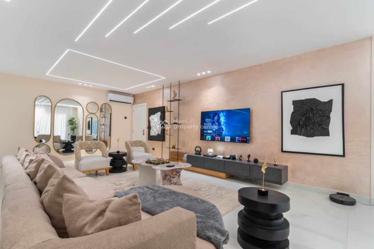 Luxury 3 Bedroom Apartment in Ikoyi with Pool Wifi and 247 Power, Banana Island Road Ikoyi, Ikoyi, Lagos, Flat / Apartment Short Let