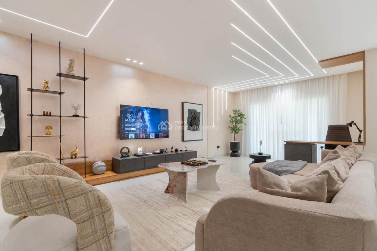 Luxury 3 Bedroom Apartment in Ikoyi with Pool Wifi and 247 Power, Banana Island Road Ikoyi, Ikoyi, Lagos, Flat / Apartment Short Let