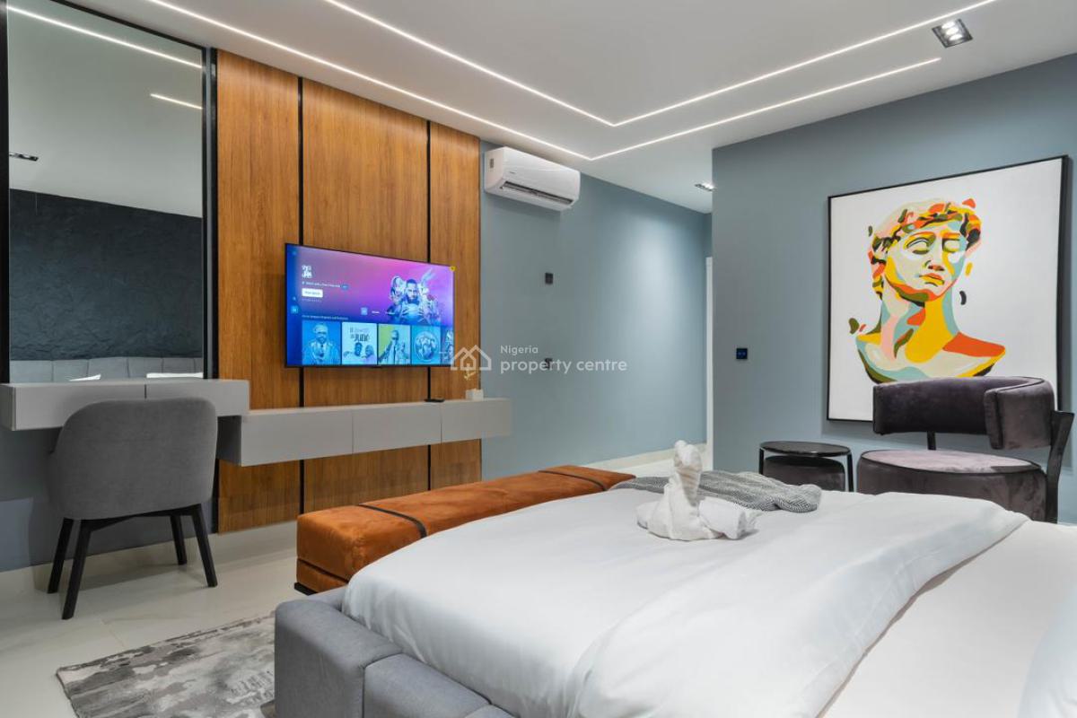 Luxury 3 Bedroom Apartment in Ikoyi with Pool Wifi and 247 Power, Banana Island Road Ikoyi, Ikoyi, Lagos, Flat / Apartment Short Let