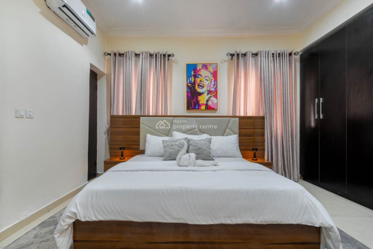 Luxury 3 Bedroom Sea View Apartment in Ikate with Pool Gym Ps4, Ikate Lekki, Lekki, Lagos, Flat / Apartment Short Let