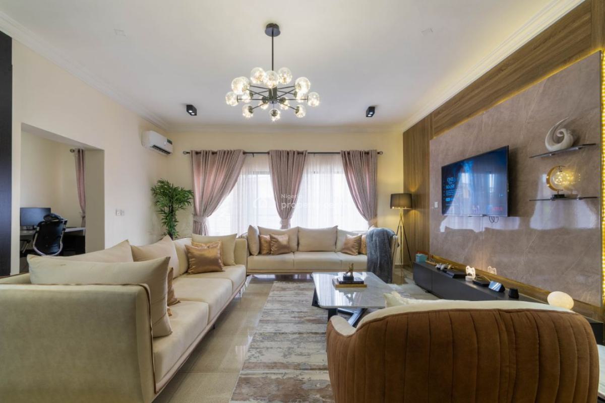 Luxury 3 Bedroom Sea View Apartment in Ikate with Pool Gym Ps4, Ikate Lekki, Lekki, Lagos, Flat / Apartment Short Let