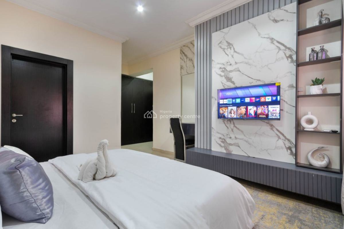 Luxury 3 Bedroom Sea View Apartment in Ikate with Pool Gym Ps4, Ikate Lekki, Lekki, Lagos, Flat / Apartment Short Let