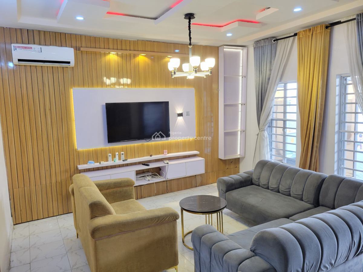 Sweet and Luxurious Fully Furnished Miniflat, Ikota, Mobil Road, Lekki, Lagos, Mini Flat (room and Parlour) for Rent
