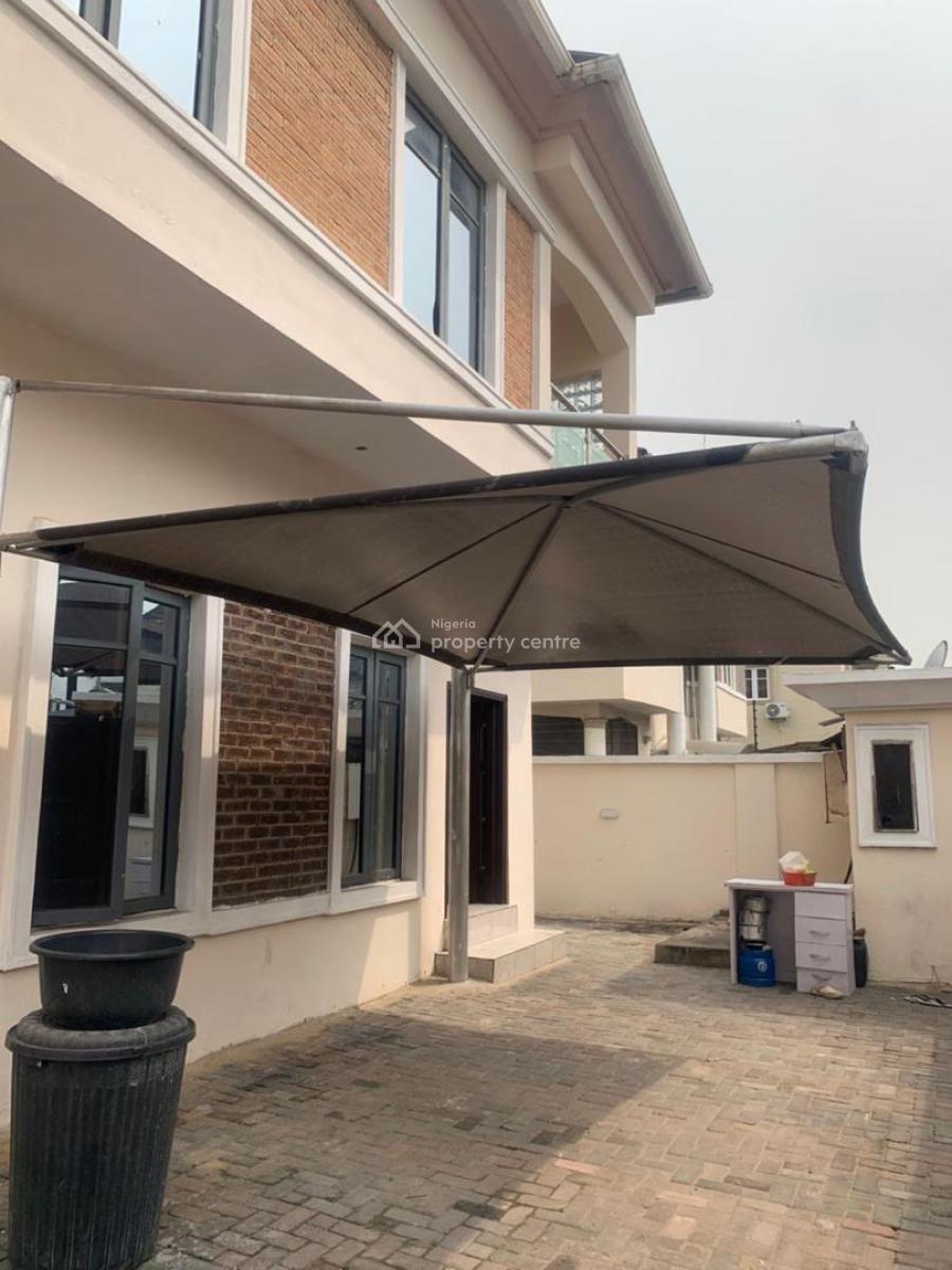 Beautiful 4 Bedroom Fully Detached Duplex with Home Office and Bq, Chevron, Lekki, Lagos, Detached Duplex for Rent