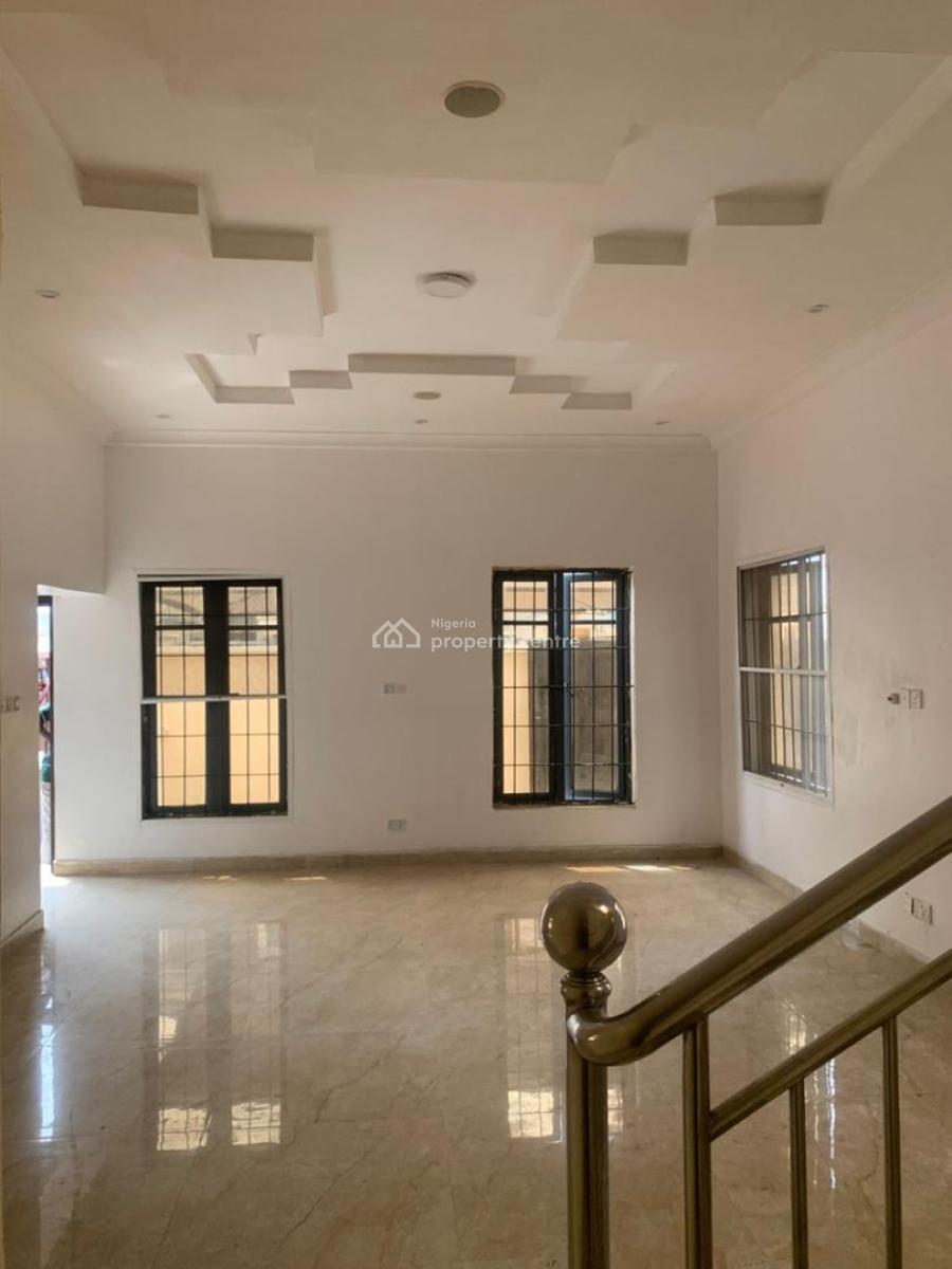 Beautiful 4 Bedroom Fully Detached Duplex with Home Office and Bq, Chevron, Lekki, Lagos, Detached Duplex for Rent
