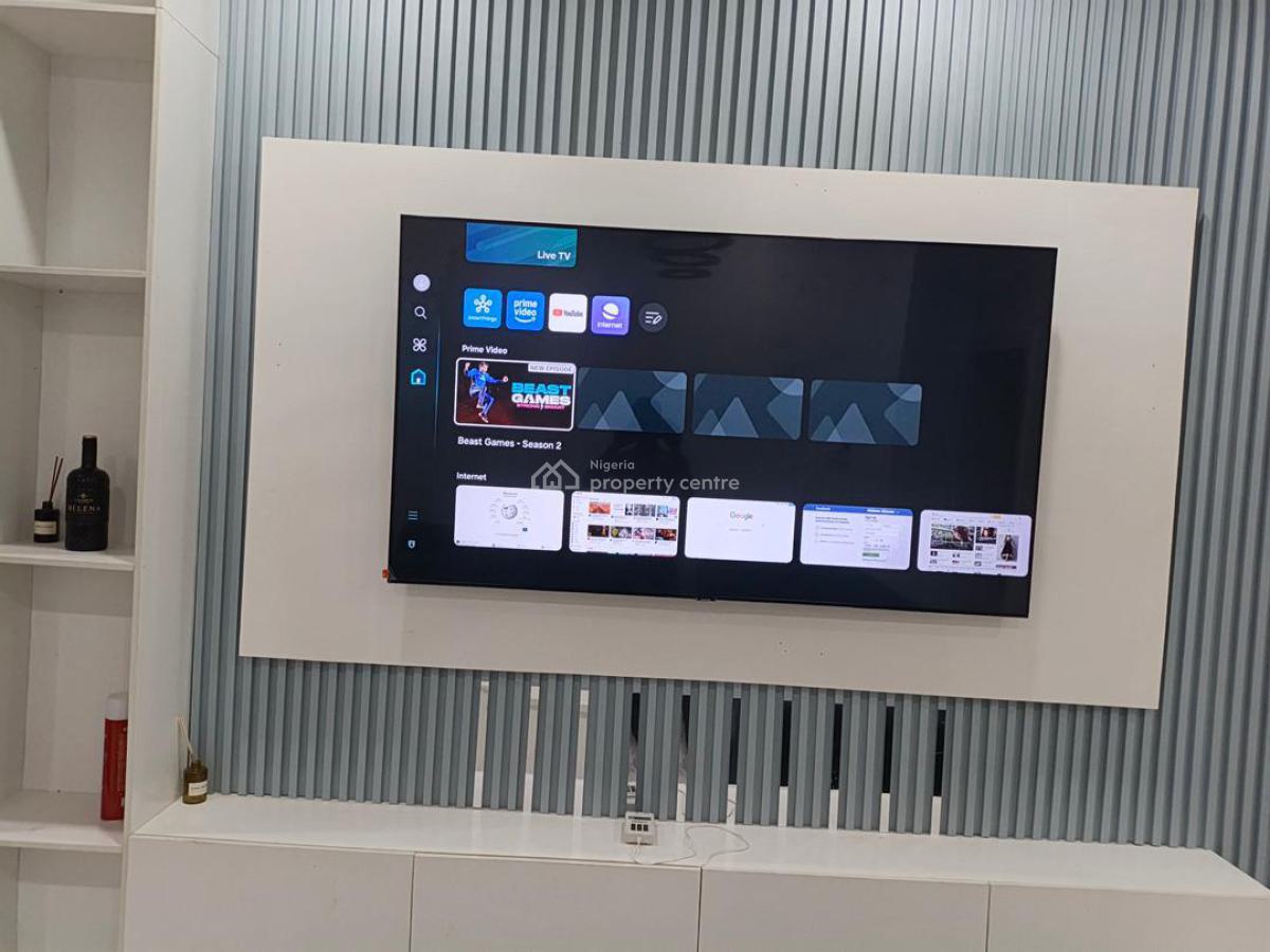 Furnished Specious 2bed Room Flat in Boshmark Estate on Harris Drive B, Boshmark Estate, Harris Drive, Vgc, Lekki, Lagos, Flat / Apartment for Rent