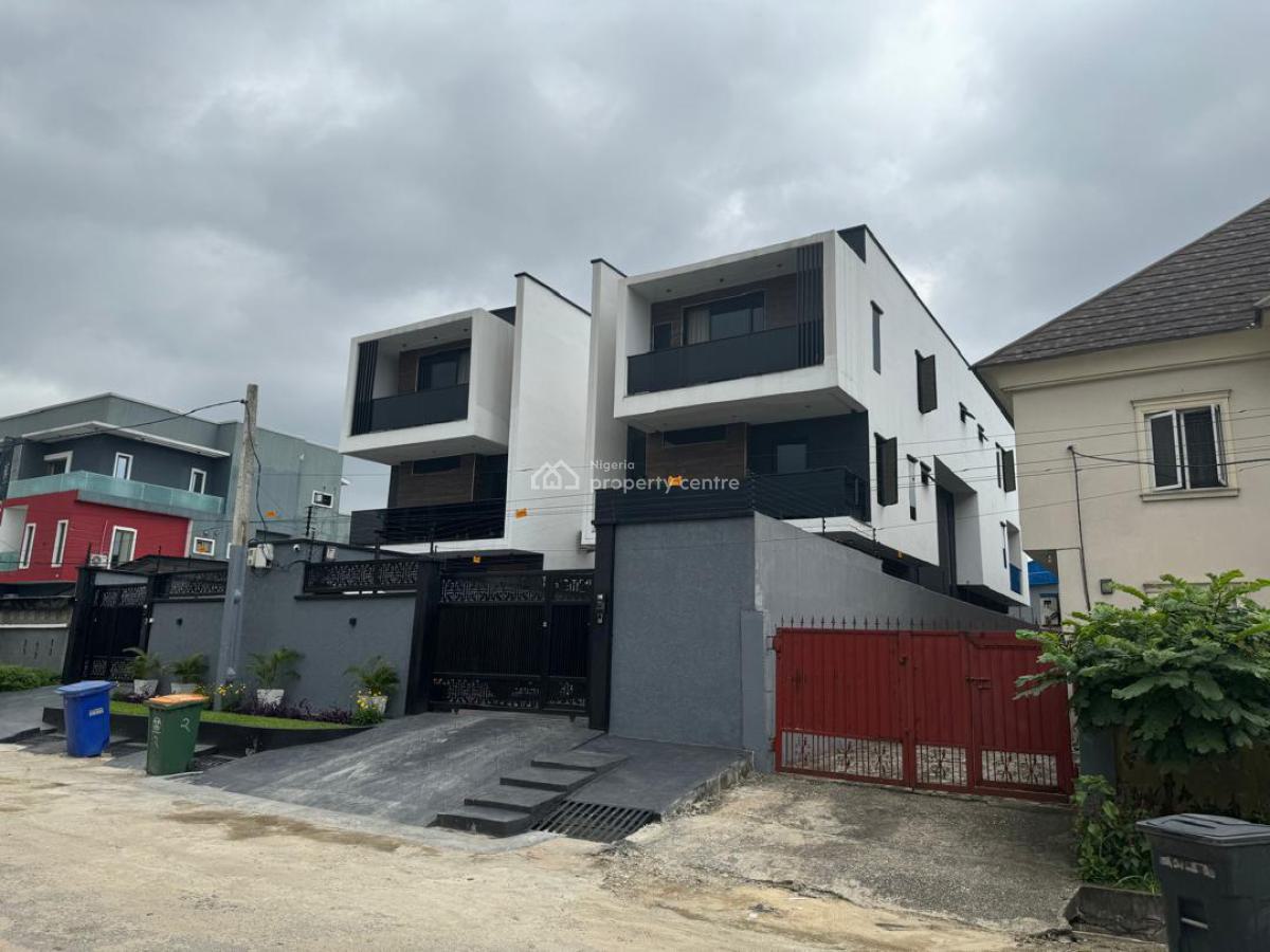 Beautiful 5 Bedroom Detached Duplex with Bq,study and Furniture, Adeniyi Jones, Ikeja, Lagos, Detached Duplex for Sale