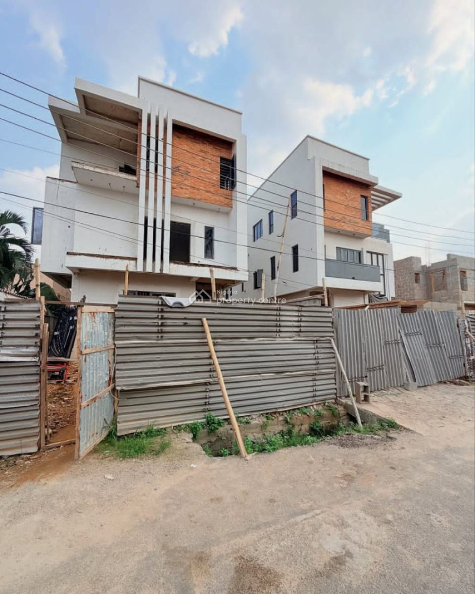 Newly Built 5 Bedroom Terrace Duplex with Bq, Opebi, Ikeja, Lagos, Terraced Duplex for Sale