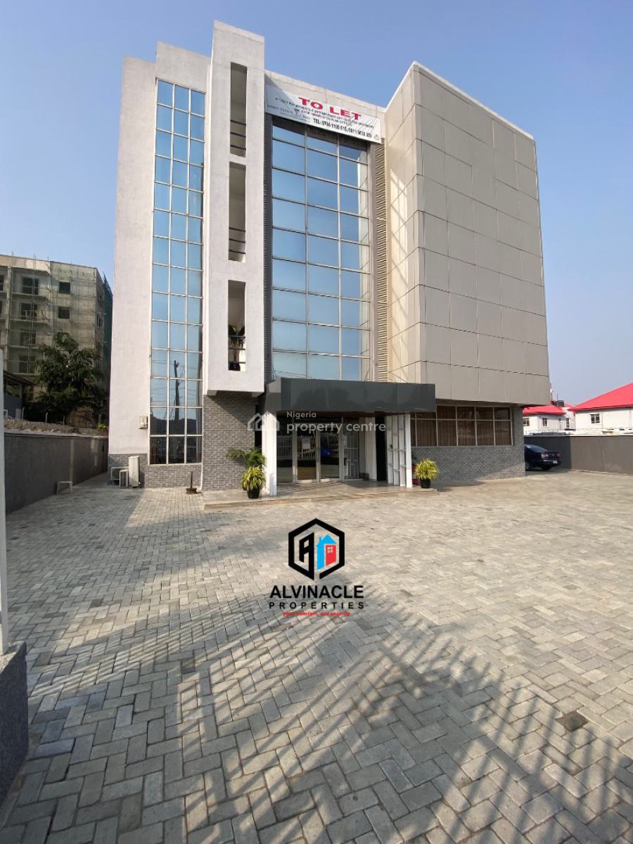 Entire Office Building Facing The Road, Oniru, Victoria Island (vi), Lagos, Office Space for Rent