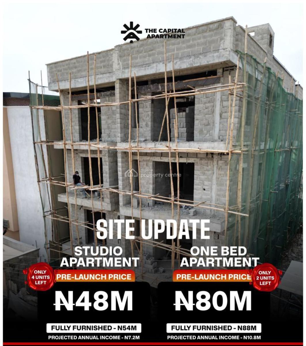 Luxury Studio Apartment in a Secured Environment, Akoka, Unilag, Yaba, Lagos, Flat / Apartment for Sale