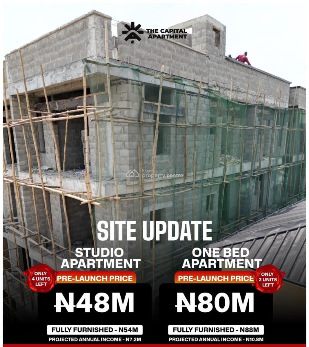 Luxury Studio Apartment in a Secured Environment, Akoka, Unilag, Yaba, Lagos, Flat / Apartment for Sale