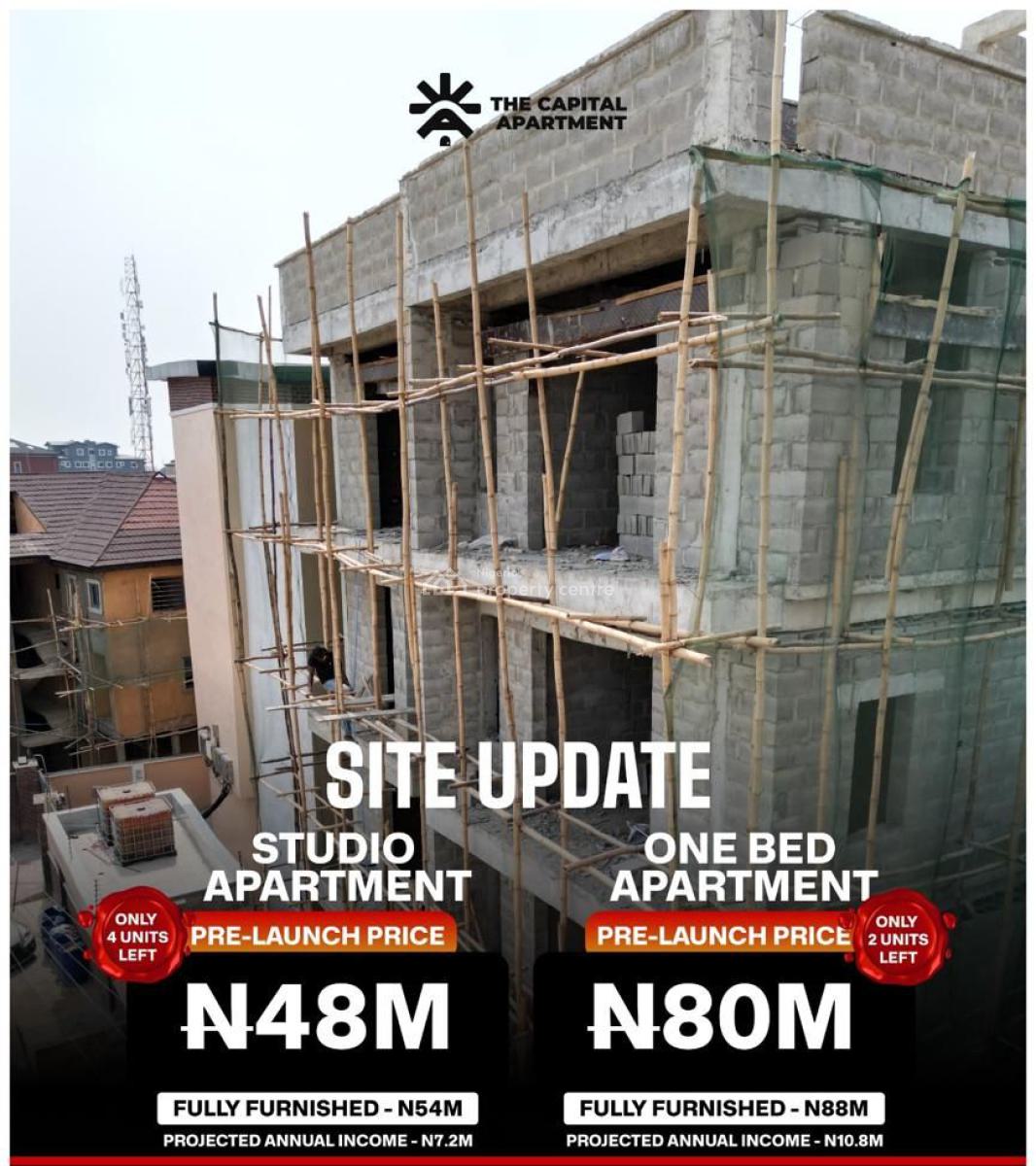 Luxury Studio Apartment, Akoka, Yaba, Lagos, Flat / Apartment for Sale